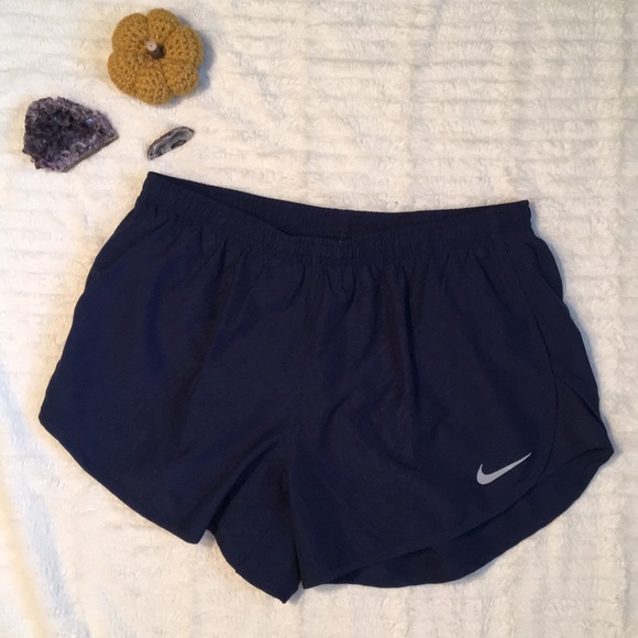 Nike Pants - NWOT Nike Running DRI-FIT Dark Blue Running Shorts